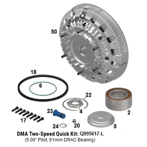 Horton Q995617-S Engine Cooling Fan Clutch Kit