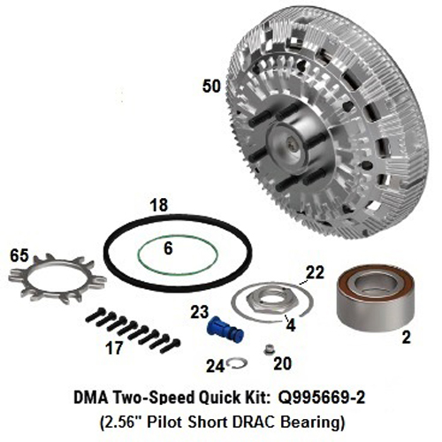 Horton Q995669-2 Engine Cooling Fan Clutch Kit