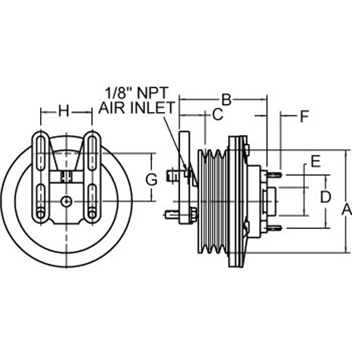 Horton 790004 Engine Cooling Fan Clutch