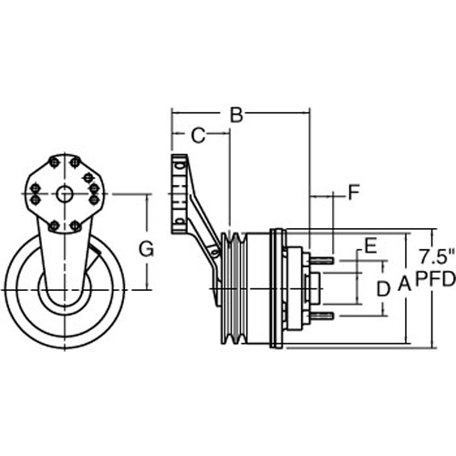 Horton 790008 Engine Cooling Fan Clutch