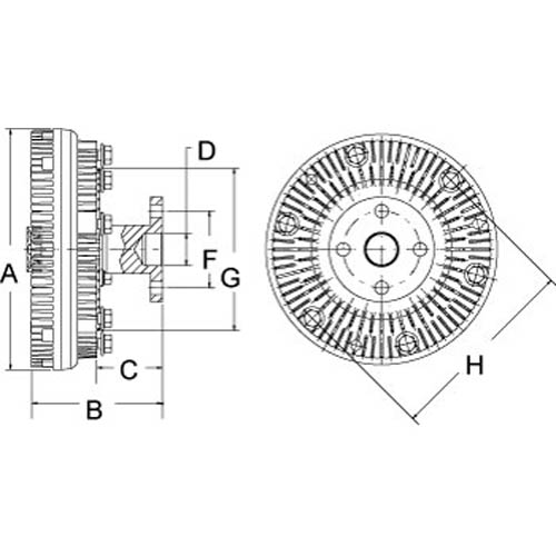 Horton 9902019 Engine Cooling Fan Clutch