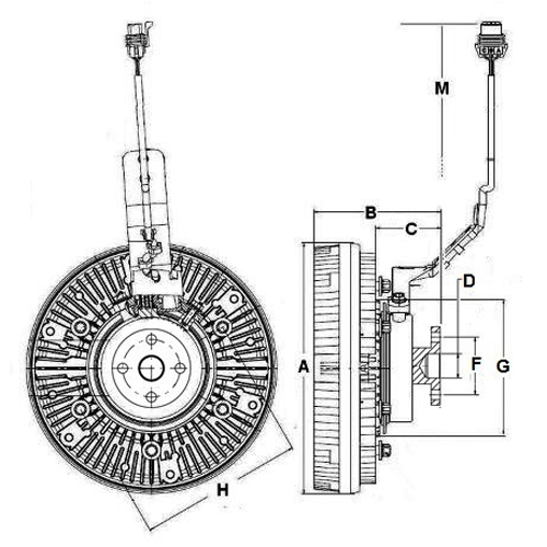 Horton 9902047 Engine Cooling Fan Clutch