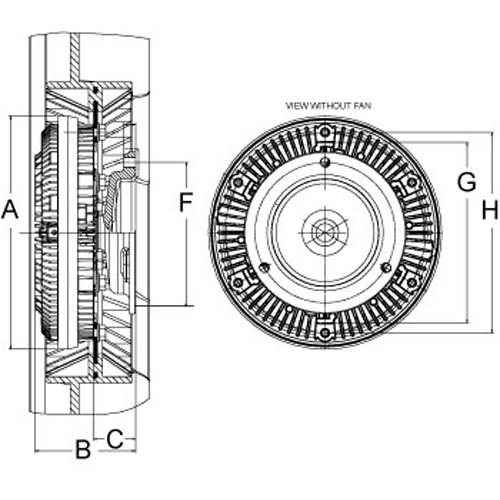 Horton 9903005 Engine Cooling Fan Clutch