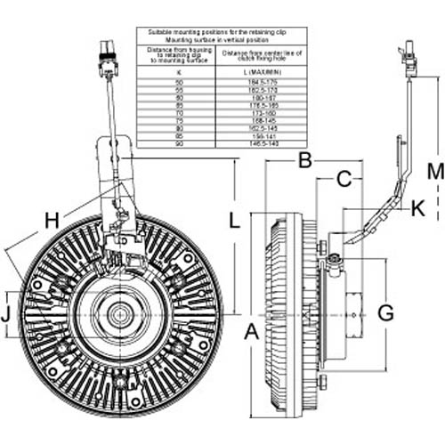 Horton 9904017 Engine Cooling Fan Clutch