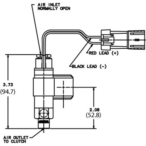 Horton 993221 Engine Cooling Fan Clutch Solenoid Valve