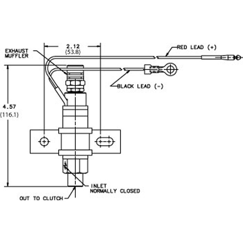 Horton 993227 Engine Cooling Fan Clutch Solenoid Valve