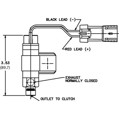 Horton 993228 Engine Cooling Fan Clutch Solenoid Valve