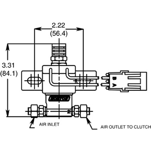 Horton 993279 Engine Cooling Fan Clutch Solenoid Valve