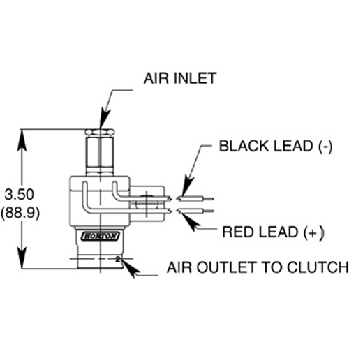 Horton 993285 Engine Cooling Fan Clutch Solenoid Valve