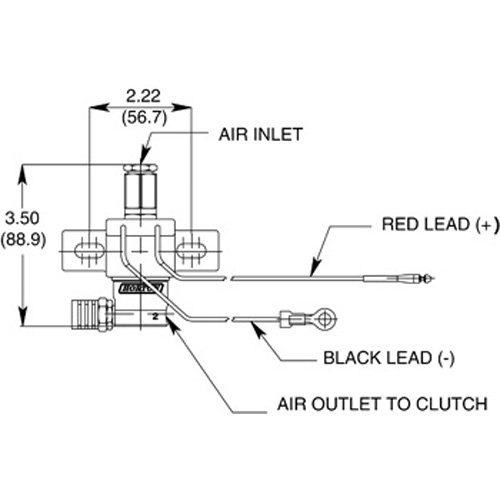 Horton 993287 Engine Cooling Fan Clutch Solenoid Valve