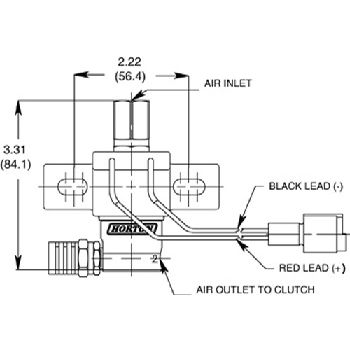 Horton 993295 Engine Cooling Fan Clutch Solenoid Valve