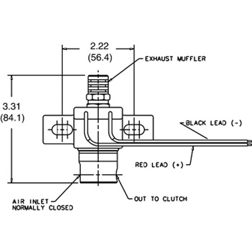 Horton 993305 Engine Cooling Fan Clutch Solenoid Valve