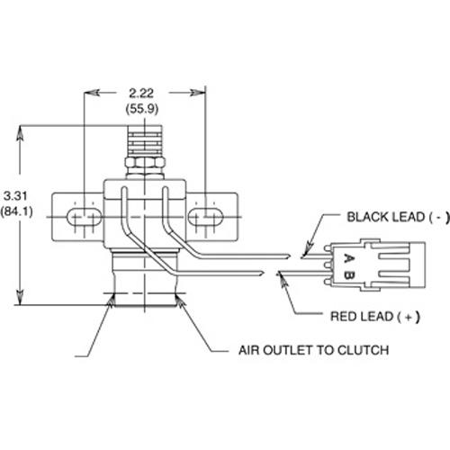Horton 993308 Engine Cooling Fan Clutch Solenoid Valve