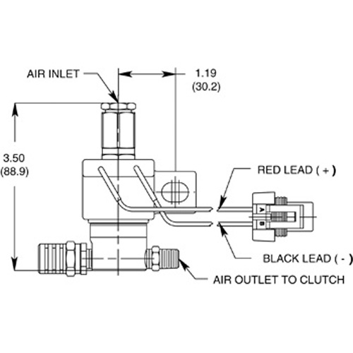 Horton 993310 Engine Cooling Fan Clutch Solenoid Valve