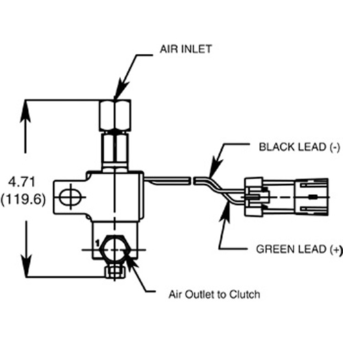 Horton 993320 Engine Cooling Fan Clutch Solenoid Valve