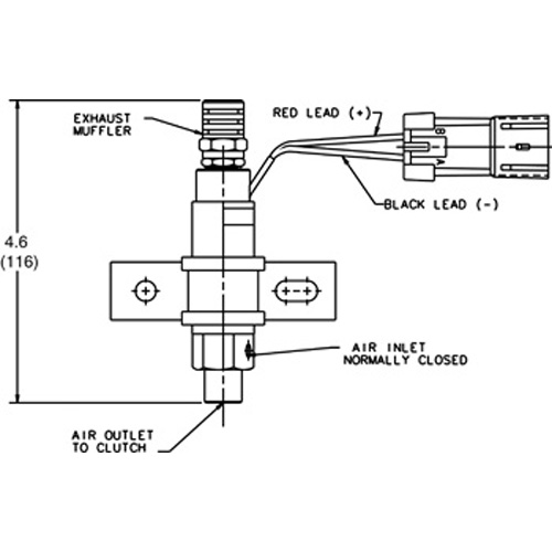 Horton 993325 Engine Cooling Fan Clutch Solenoid Valve