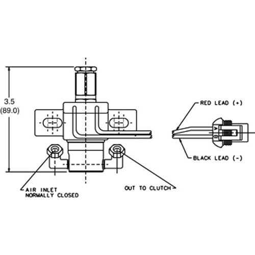 Horton 993326 Engine Cooling Fan Clutch Solenoid Valve
