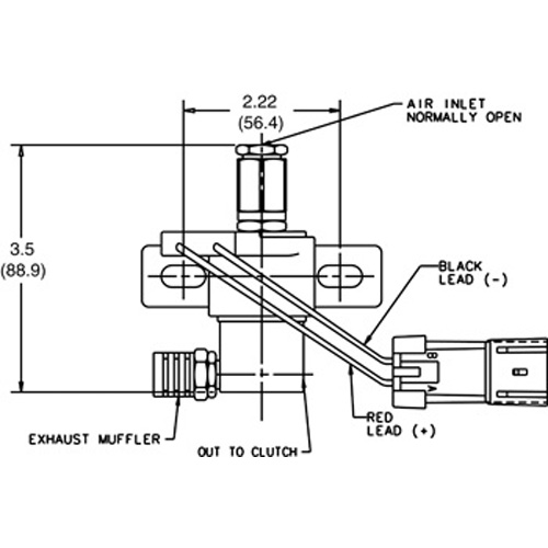 Horton 993329 Engine Cooling Fan Clutch Solenoid Valve