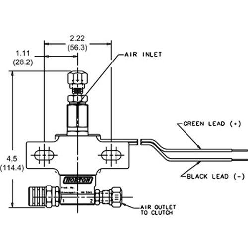 Horton 993333 Engine Cooling Fan Clutch Solenoid Valve