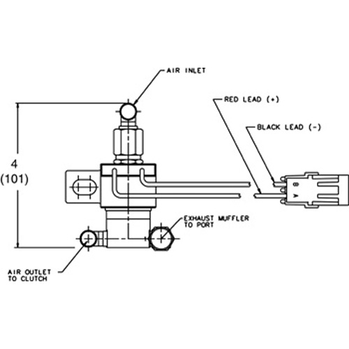 Horton 993339 Engine Cooling Fan Clutch Solenoid Valve