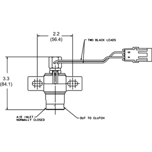 Horton 993348 Engine Cooling Fan Clutch Solenoid Valve
