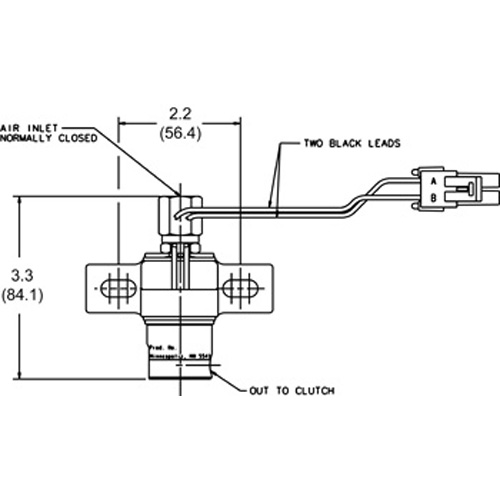 Horton 993349 Engine Cooling Fan Clutch Solenoid Valve