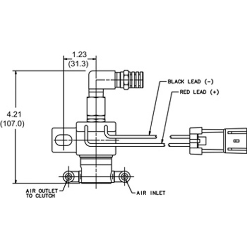 Horton 993355 Engine Cooling Fan Clutch Solenoid Valve