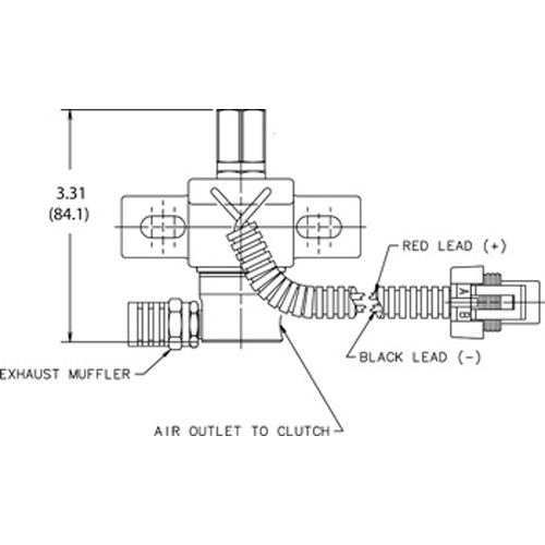 Horton 993357 Engine Cooling Fan Clutch Solenoid Valve