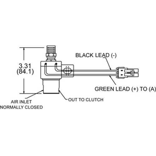 Horton 993368 Engine Cooling Fan Clutch Solenoid Valve