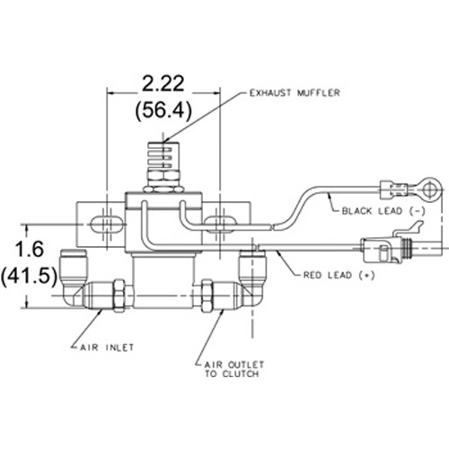 Horton 993371 Engine Cooling Fan Clutch Solenoid Valve