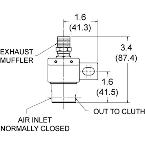 Horton 993372 Engine Cooling Fan Clutch Solenoid Valve