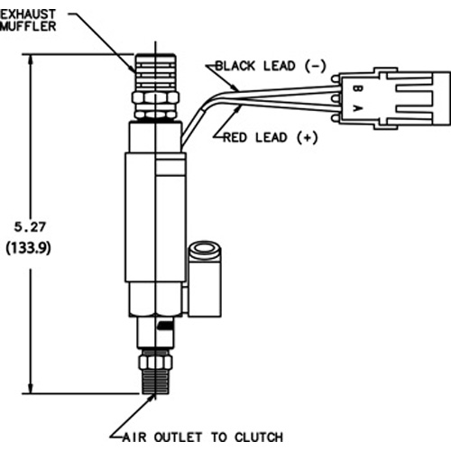 Horton 993412 Engine Cooling Fan Clutch Solenoid Valve