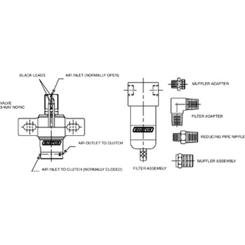 Horton 993422 Engine Cooling Fan Clutch Solenoid Valve