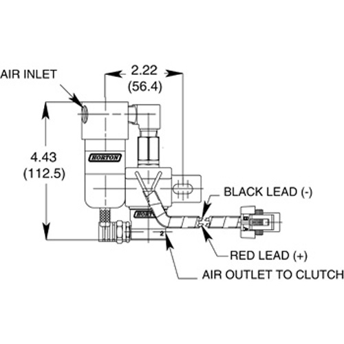 Horton 993434 Engine Cooling Fan Clutch Solenoid Valve