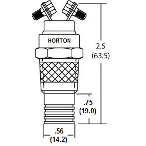 Horton 993695 Engine Cooling Fan Clutch Thermostat Shutterstat