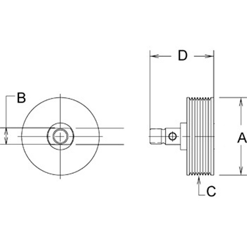 Horton 994096 Accessory Drive Belt Tensioner Assembly