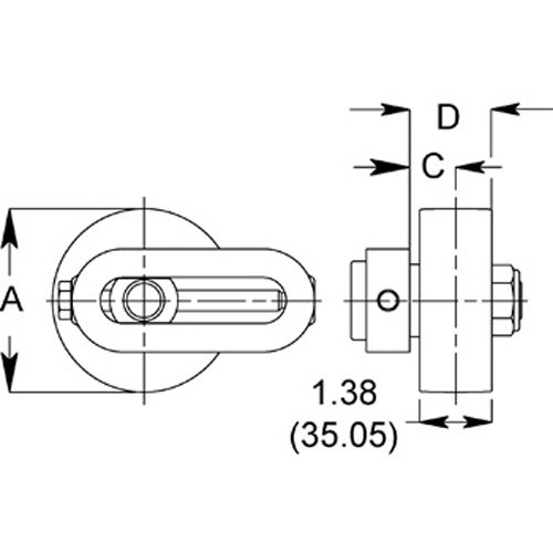 Horton 994121 Accessory Drive Belt Tensioner Assembly