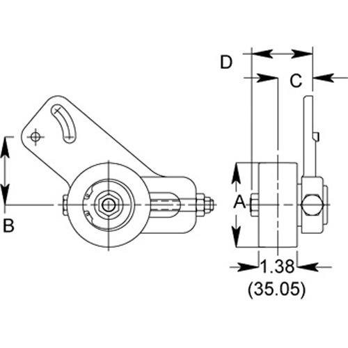 Horton 994133 Accessory Drive Belt Tensioner Assembly