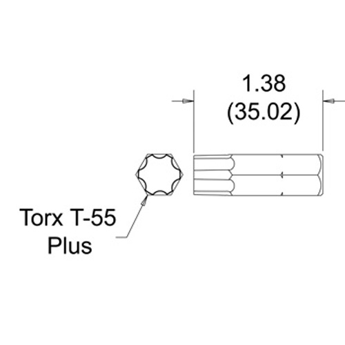 Horton 994352 PARTS KIT TORX DRIVER DM