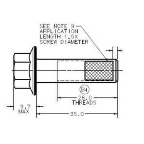 Horton 994647 INSTALLATION HARDWARE DM2S LOCKUP