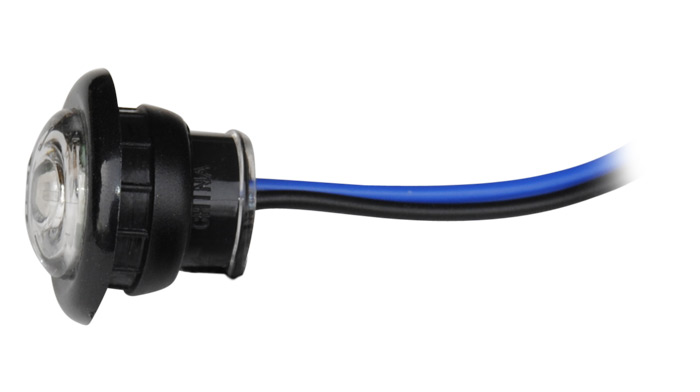 Jammy J-51-B 3/4â€³ Blue Lens with Clear LED Indicator Lamp