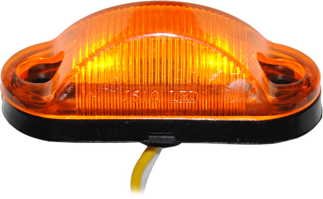 Jammy J-510-A 2-1/2â€³ LED Oval Sealed Lamp, PC Rated