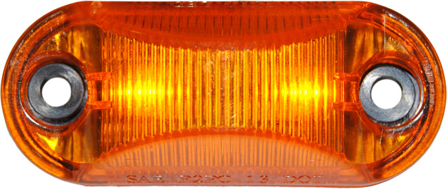 Jammy J-510-AS 2-1/2â€³ Self GRND LED Oval Sealed Lamp, PC Rated