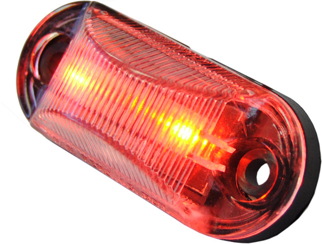 Jammy J-510-RCS 2-1/2â€³ Self-GRND LED Oval Sealed Lamp, PC Rated