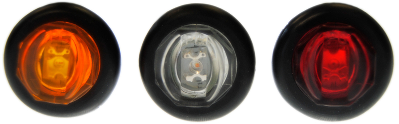 Jammy J-55-RC 3/4â€³ Clear Lens / Red LED CL/MK, PC Rated, 17\