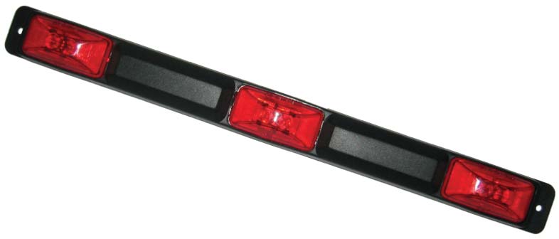 Jammy J-5695-R 16-5/8â€³ Rear ID Light Bar Black Base