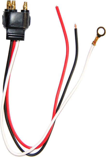 Jammy J-60-WHS 3-Way PL-3 Wire Harness, Straight Plug, Ground ring