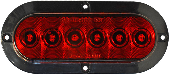 Jammy J-656-FR 6â€³ Oval Sealed LED Flange S/T/T Lamp