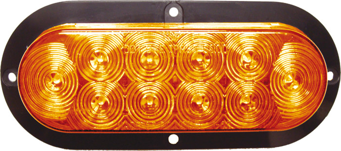 Jammy J-66-FA 6â€³ Oval Sealed FMT LED Front Park & Turn Lamp