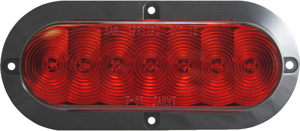 Jammy J-67-FRC 6â€³ Oval FMT LED S/T/T Lamp